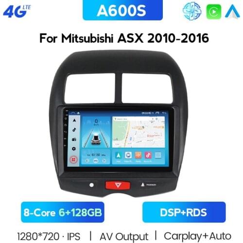 4G Android 2 Din Car Radio Multimedia Video Player For Mitsubishi ASX 2010 2012 2013 2014 2015-2017 Navigation GPS Audio 2din BT