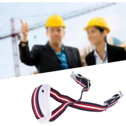 Safe Helmet Hard Hat Chin Strap Safety Red Construction White Detachable Sling for Helmet Lower Jaw casco de seguridad Fitting