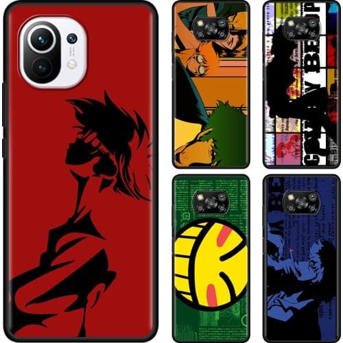 Phone Cover For Xiaomi Poco F3 M3 X3 NFC F1 Shell Cowboy Bebop Smartphone Case for Mi Note 10 Pro Lite Guscio Fundas