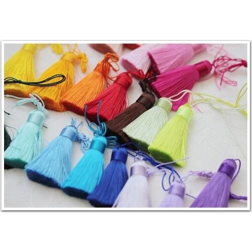 Dailylike Vintage Polyester Cotton Mini Metal Ring Tassel Trim DIY For Sewing Curtains Accessories DIY Home Wedding Decoration