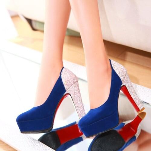 2021 Mature Elegant Womens Pumps New Hot Sale Sexy High Heels Platform 12cm Work Shoes Women Black Pumps Wedding Shoes