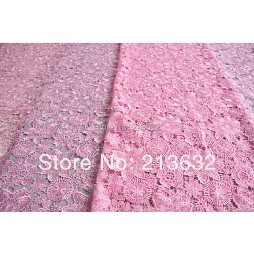 POs77-59 classic light water soluble polyester textile embroidery cotton fabric spot soluble embroidery curtain cloth computer