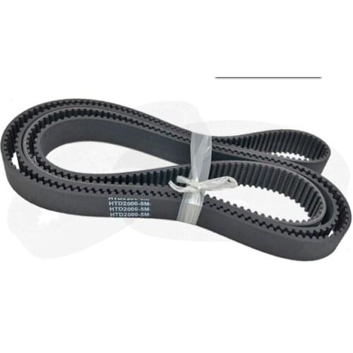 HTD5M1800/1830/1870/1880/1900/1945/1960/2000/2010/2100/2160 Rubber Timing Belt Black 1PC