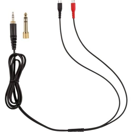 Replacement Cable for Sennheiser HD25 HD25-1 HD265 HD535 HD545 HD560 HD565 HD580 HD600 HD650 Headphones Gold Plated Audio Lead