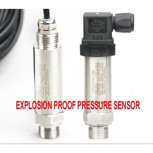 Industrial use Explosion proof Pressure Sensor Transmitter 0-100MPA 4-20MA for oil Chemical natural gas Hydraulic mining