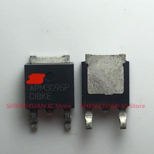 10pcs APM3095P APM3095PUC-TRG TO-252 APM3095PUC-TRL APM3095PUC-TR APM3095PUC -30V/-8A P-Channel Enhancement Mode MOSFET 100% New