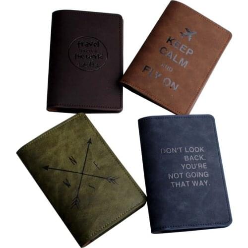 2020 Travel Passport Cover Card Case Women Men Travel Credit Card Holder Travel ID&Document Passport Holder