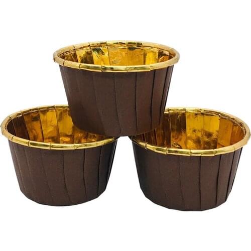 50pcs high temperature anti-stick aluminum foil DIY kitchen cake baking tool cake cream ice cream