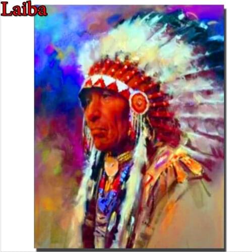 5D DIY Diamond Painting Full Square/Round Drill "Indian woman" Embroidery with diamond Cross Stitch kits gift Home Decor Gift