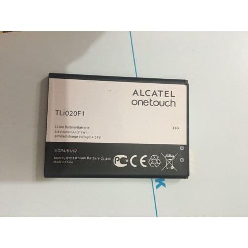 New 2000mAh TLi020F1 Battery For Alcatel U5 OneTouch 5022d 5044D 5044Y 5044I 5044T 5047D 5047Y 4047D 5022X Star 4G 5070D 5070X