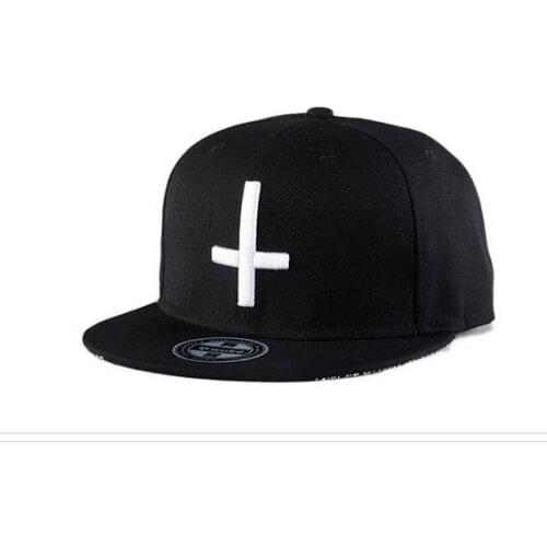 10pcs/lot Summer Sun Hat Street Dance Cool Hip Hop Caps Embroidery Cross Snapback baseball cap