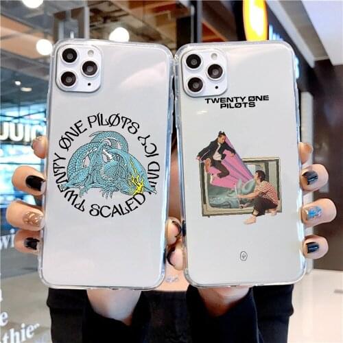 Twenty One 21 Pilots Scaled icy Phone Case For Huawei Honor 6 7 8 9 10 10i 20 A C X Lite Pro Play transparent luxury shell tpu