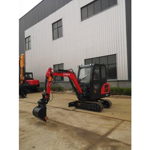 Good Quality Mini Crawler Excavator 1.8Ton Farm Digging Machine Small Digger