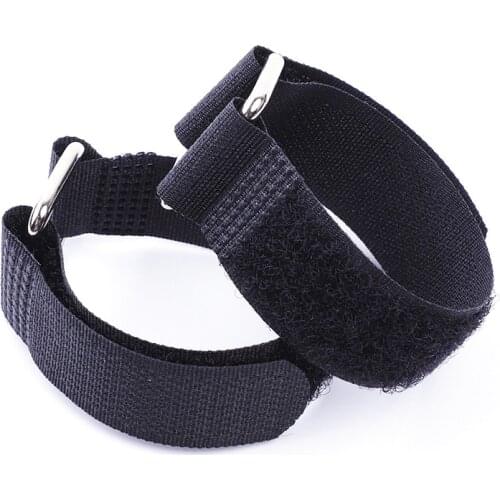 5Pcs Adhesive Loop Hook Reusable Fishing Rod Tie Holder Strap Wire Stick Buckle Belt Bundle Ties Fastener Tape Cable Organizers