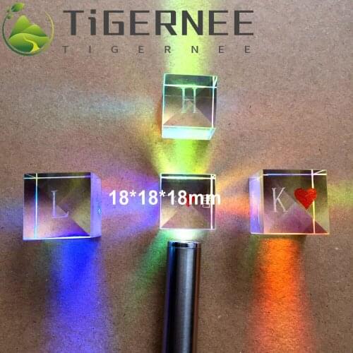 The Cube of Light Walking Creative Birthday Gift Color Prism Six Rainbow Photography Lettering