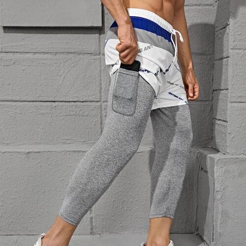 Men Joggers Jogging Pants Running Training Gyms Workout Track Fitness Skinny Male Sports Jogger Sportswear