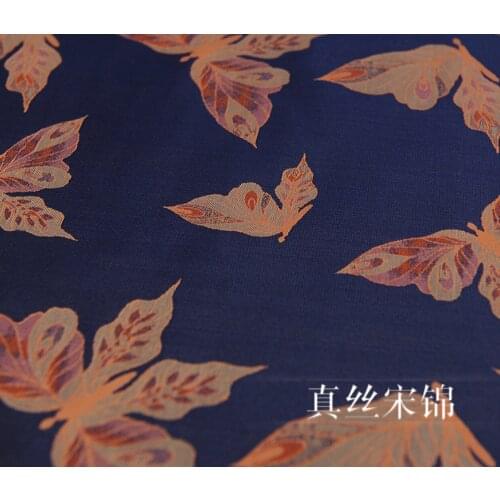 Natural environmental protection material HD digital spray silk fabric processing square scarf fabric cloth B294