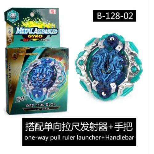 B-128 Starter Chou Z Custom set starter Bey Blade blades metal burst bayblade stater set high performance battling top