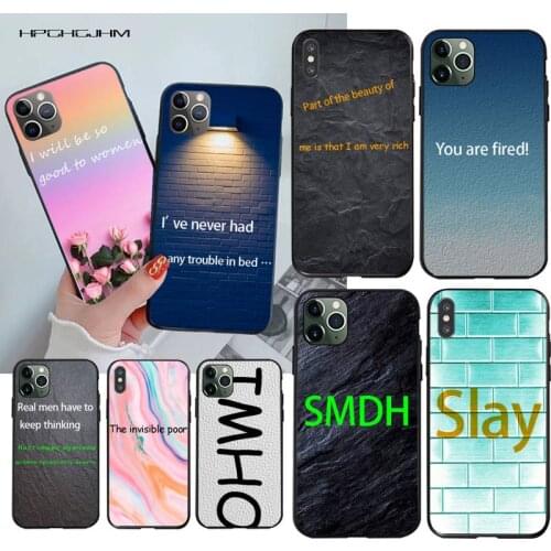 Putin Trump Marble Popular Popular Slogan Phone Case cover Shell for iPhone 11 pro XS MAX 8 7 6 6S Plus X 5S SE XR case