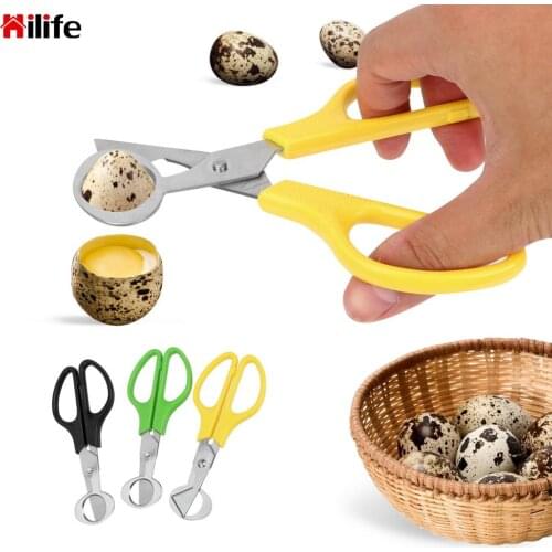 Durable Rust Resistant Cigar Cutters Stainless Steel Blade Quail Egg Shell Scissors Multifunction Kitchen Tools