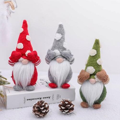 2020 Christmas Decoration Desktop Ornaments Doctors Nurses Santa Claus Doll Ornaments Gifts Christmas Dolls Children Gifts