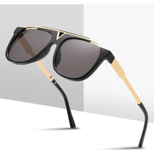 Round Metal Frame Men Sunglasses Women Retro Punk Style Vintage Colorful Lens Sun Glasses Fashion Eyewear Gafas Sol Mujer UV400