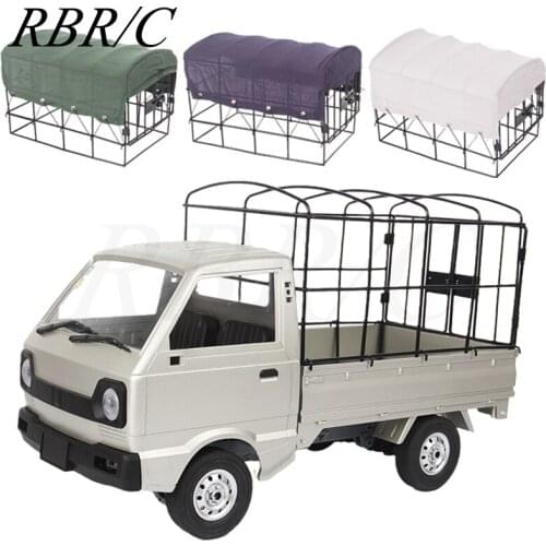 WPL D-12 D12 RC car spare parts upgrade modified Metal iron cage canvas high fence tent frame