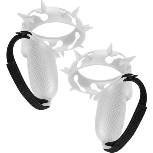 For Oculus Quest 2 Touch Controller Grip Cover Protector Anti-sweat Drop-proof Silicone Cover Handle Controller Cover