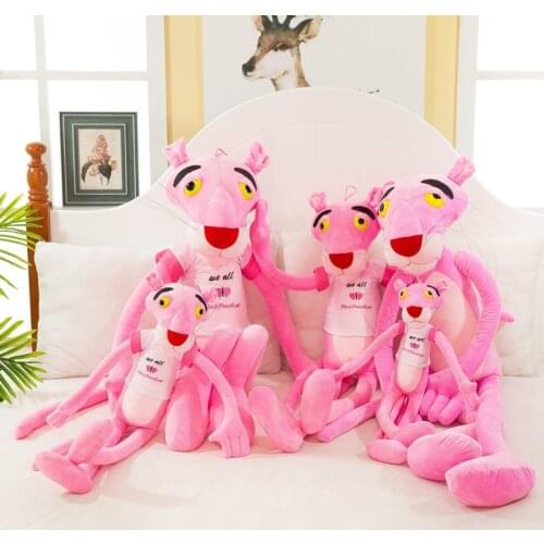 100CM 80CM Big Size Disney Pink Panther Plush Toy Soft Pillow Mat Cute Animal Dolls Christmas Gift For Girl