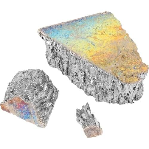1000g High Pure Bismuth Metal Ingot Chunk 99.99% Pure Crystal Geodes for Making Crystals/Fishing Lures Irregular Shape