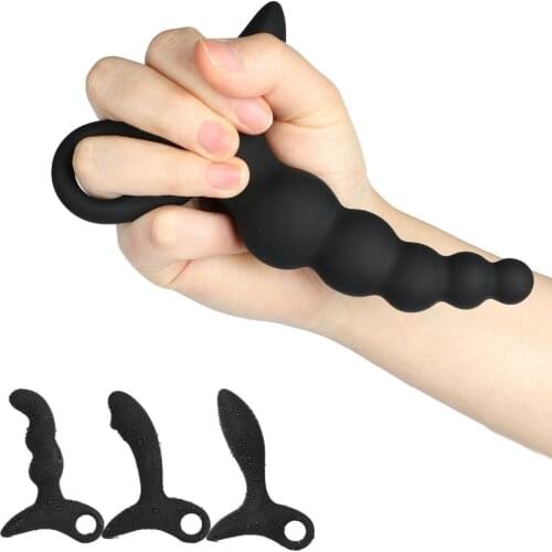 4 Kinds of 10 Frequency Rechargeable Male Prostate Massager Dildo Vibrator G-spot Perineum Stimulation Anal Plug Sex Toy for Men