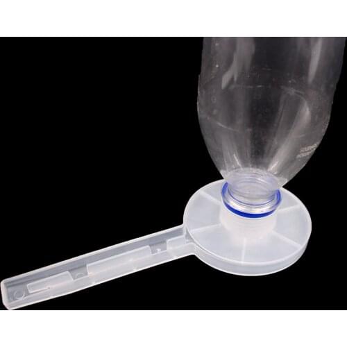 40PCS Wholesale Beekeeping Bee Feeder Honey Entrance Round Feeders Cap Feeding Hive Water Watering Waterer Bee Plastic Supplies