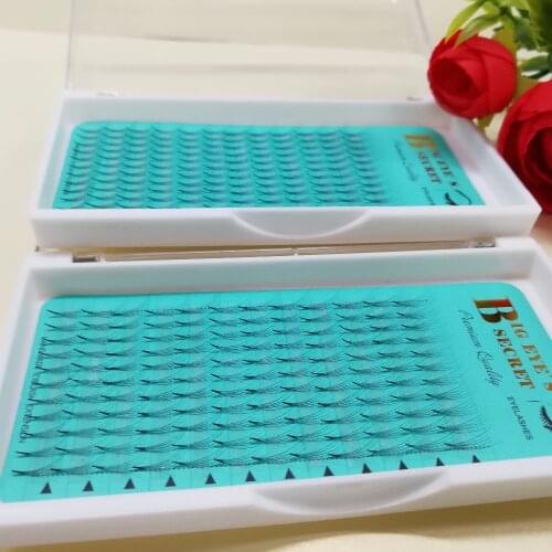 5D Russian Material Individual Lashes Fans Premade Volume Volume FANS Eyelash Extensions Classic Lash 5 Clusters Free Shipping