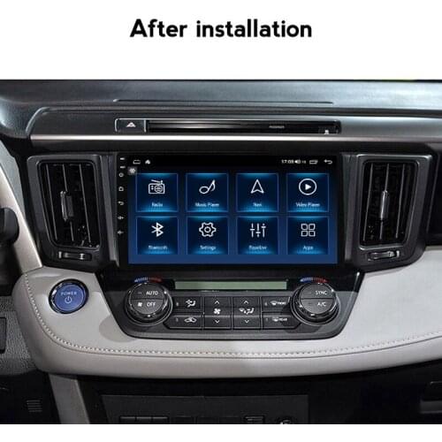 IPS Screen 8Core Android 10.0 GPS Navi For Toyota RAV4 Rav 4 2013 - 2018 Car Multimedia Player Auto Radio Stereo Carplay Fan BT