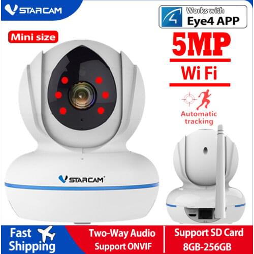 Vstarcam new 4MP Full HD WiFi Wireless IP Camera C22Q H.264/H.264+ Night Vision Intercom Mini Surveillance Baby monitor Onvif