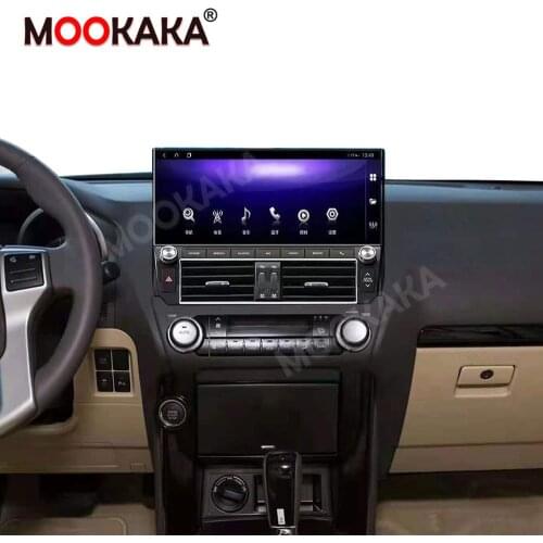 For Toyota PRADO 2010-2017 Car Multimedia Stereo Tesla Screen Android 10 Player Carplay GPS Navigation Head Unit DVD