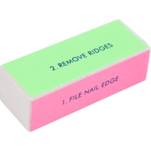 Women Beauty Acrylic Nail Art Tips Buffer Polishing Sanding Block Buffer 4 Way File Salon Manicure Nail Art Tips Tools