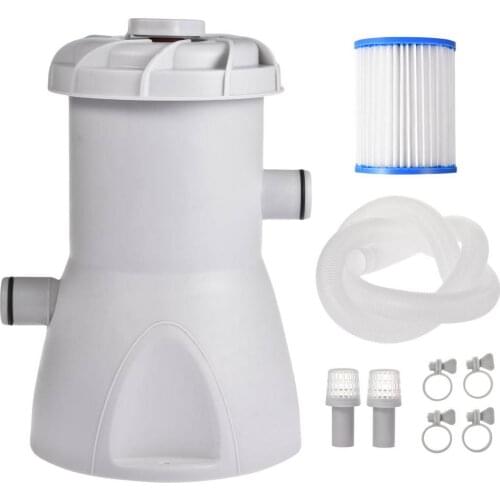 530/800 Gallons Large Medium Size Filter Pump 220-240V Electric Swimming Pool Loop Filter Pump Kit Swimming Pool Water Purifier