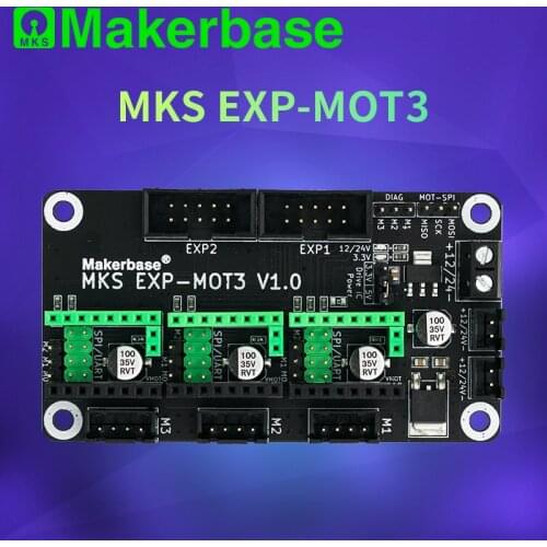 Makerbase MKS EXP-MOT3 UART SPI mode drivers expansion module 3d printer parts for MKS Robin Nano V3/sgen l V2/gen l