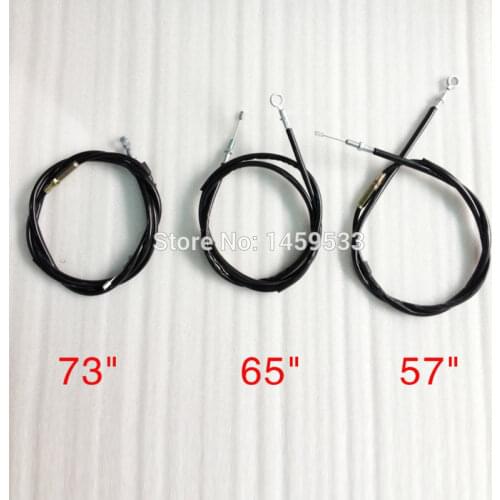 Fits For Harley Sportster Iron 883 1200 XL Custom Motorcycle 57" 65" 73" Clutch Cable line Vinyl Coat Outer Casings