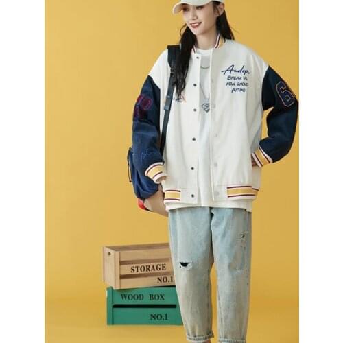 Autumn Hip Hop Furry Bone Patchwork Color Block Jackets Mens Harajuku Streetwear Bomber Jacket Men Baseball Coats Unisex