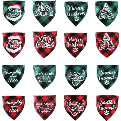 Christmas Cat Dog Bandana Holiday Accessories Animals Toy Products Cats Dogs Bows Goods Supplies Puppy Small Large Tie For Pet