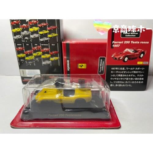 SALE KYOSHO 1/64 FERRARI 250 TestaRossa Collect die casting alloy assembled trolley model