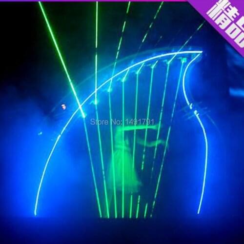 Takagism game laser harp props with music audio Real life room escape laser harp prop, play the harp to open the door