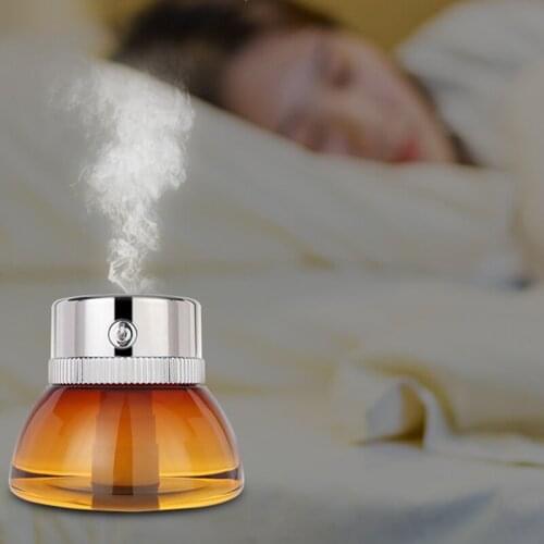 220ML Ultrasonic Air Humidifier Aroma Essential Oil Diffuser for Home Car USB Fogger Mist Maker with LED Night Lamp