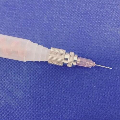 Internal 1/8 inch screw thread Metal mixing tube adapter Dynamic mixing tube adapter needle adapter