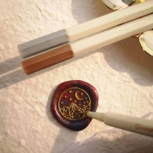 Wax seal mark pen different color random 10pcs/lot color pen metallic Wax seal Stamp Accessories tools scrapbooking decorating