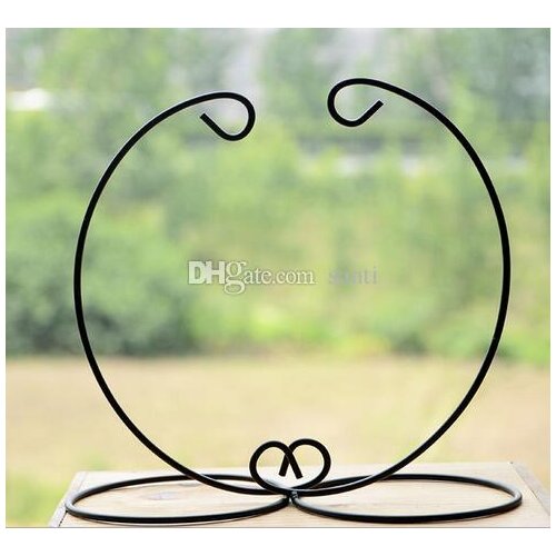 Iron Wedding Candle Holder Moroccan Candlestick Glass Ball Hanging Bracket Stand