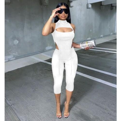 2021 Women Tracksuit Sportsuit Hollow Out Top And Pants Has Stretch Fitness Sportsuit Summer Clothes For Women Outfit