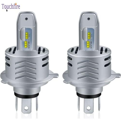 2Pcs/Lot White Fog Running Auto LED 1800LM 12V 24V 6000K H1 9012 Driving H4 Bulb H7 Lamp Car Day Led Lights Hi-Lo ZES Bulbs